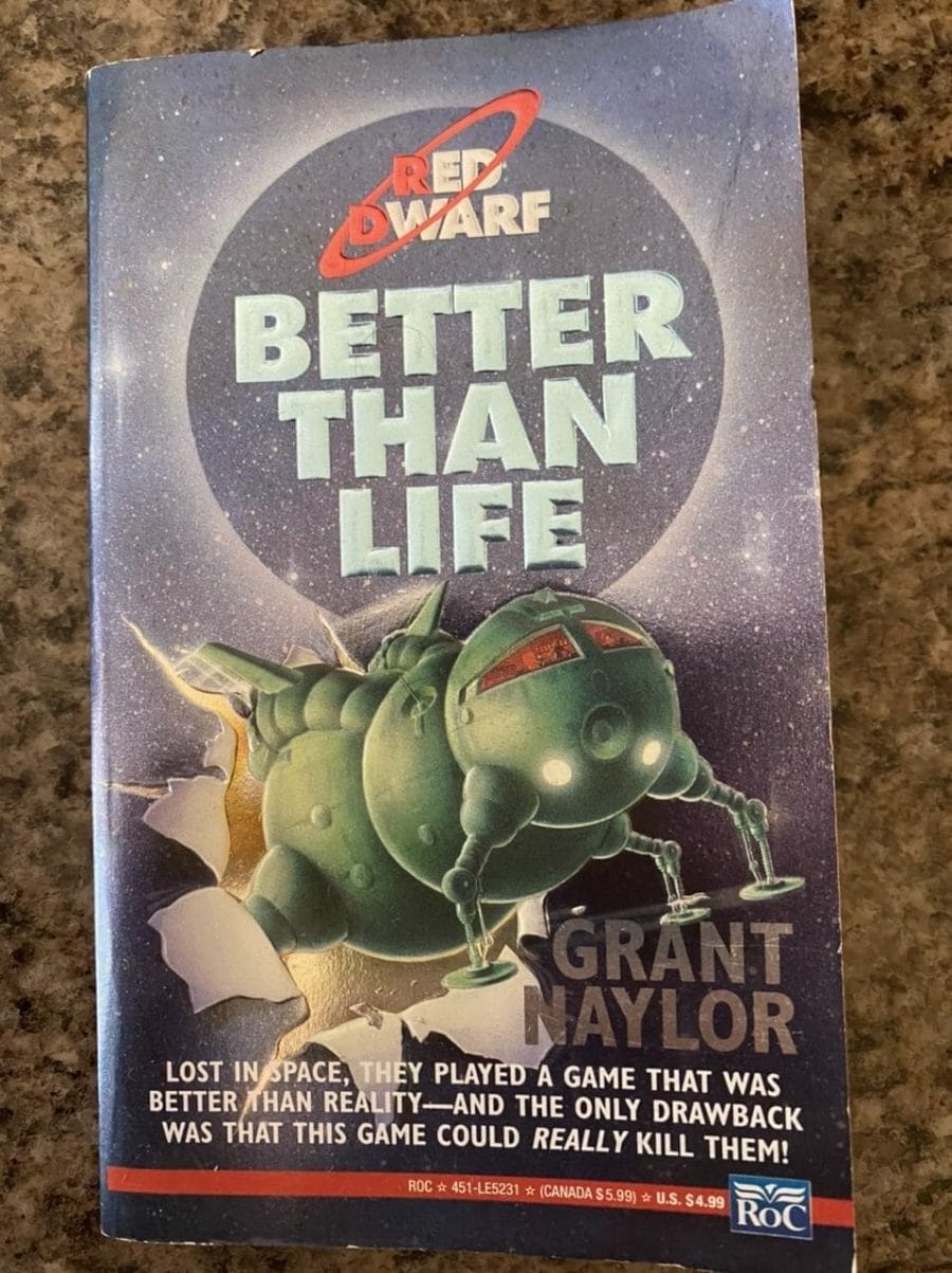 Picture of a book "Red Dwarf: Better Than Life"