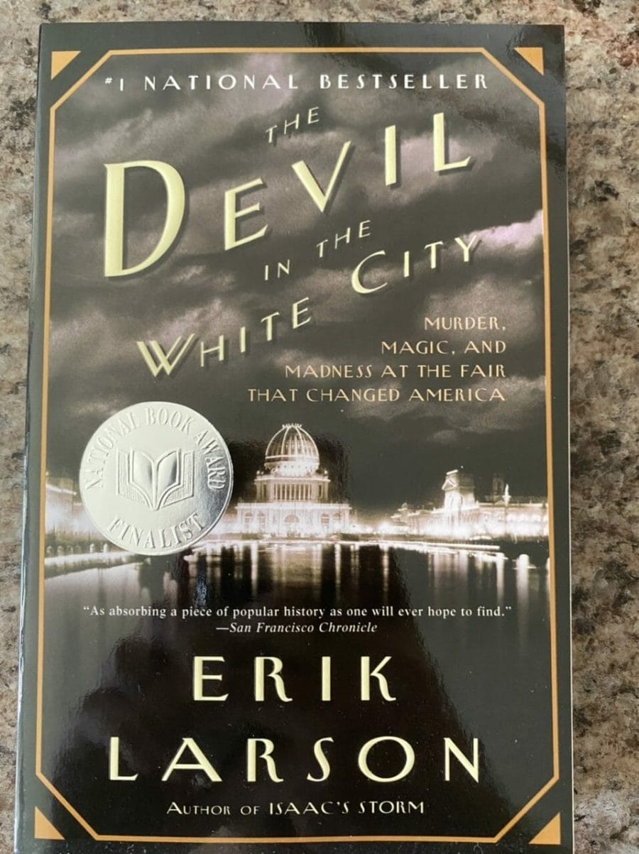 Book cover for The Devil in the White City