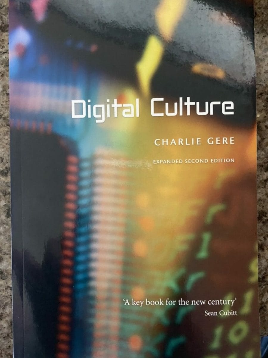 Photo of the book "Digital Culture"