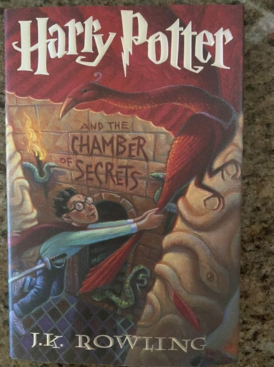 Book cover for Harry Potter and the Chamber of Secrets