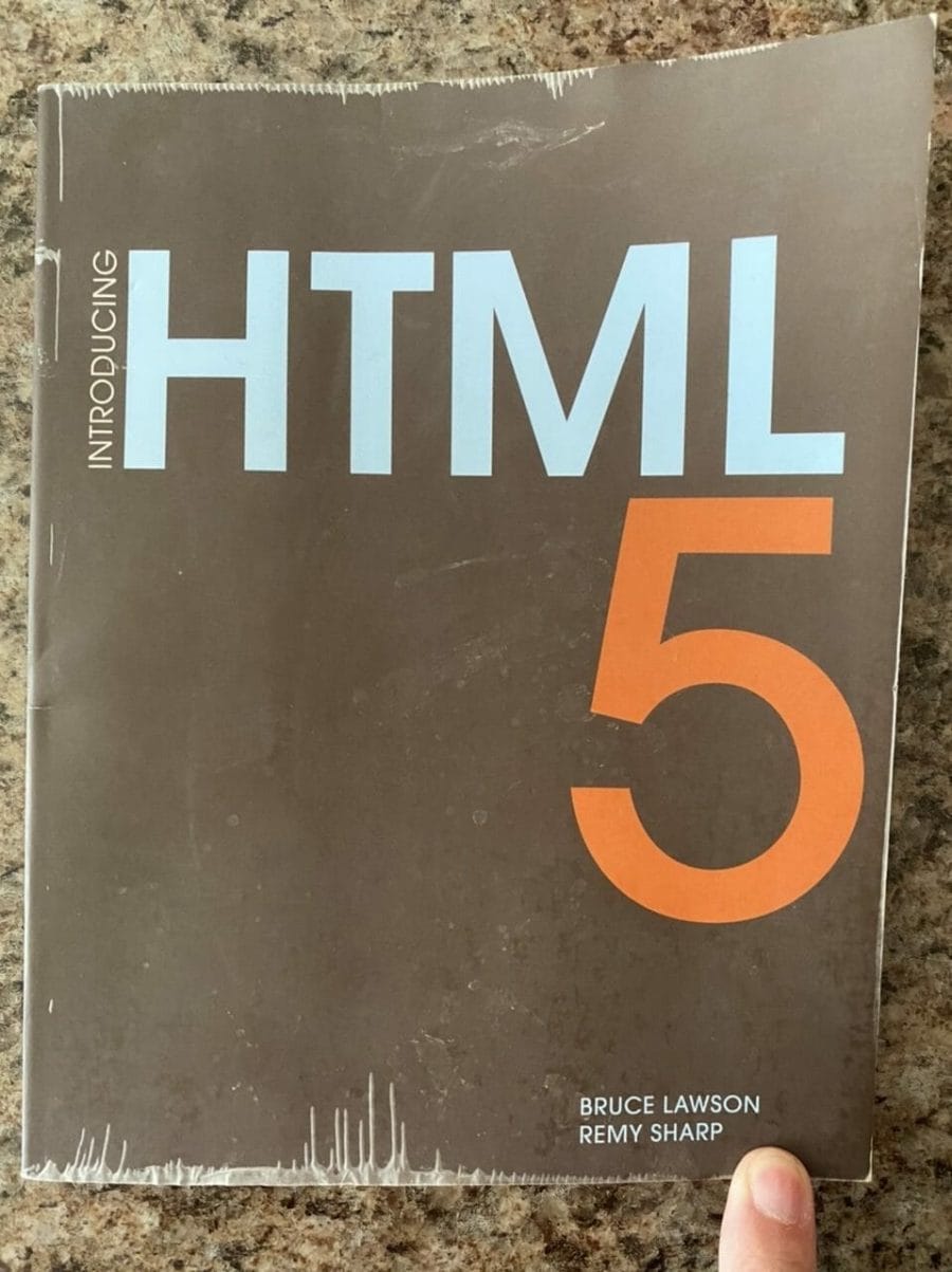 Book cover for Introducing HTML5
