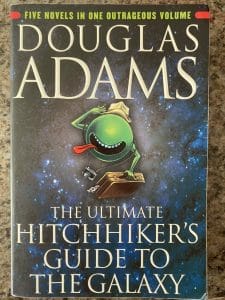 Book cover for The Ultimate Hitchhiker's Guide To The Galaxy