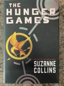 Book cover for The Hunger Games