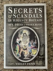 Book cover for "Secrets and Scandals In Regency Britain"
