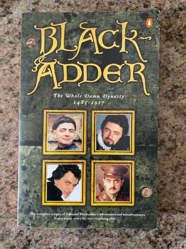 Book cover for Blackadder: The Whole Damn Dynasty
