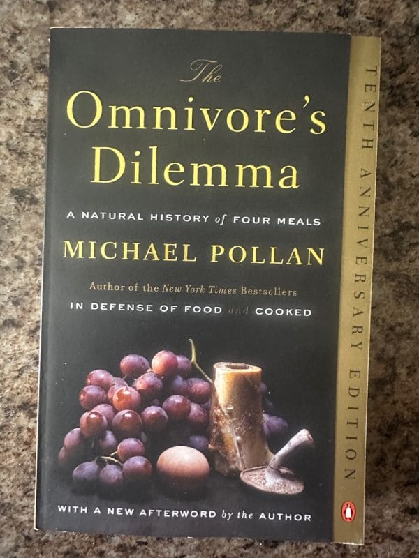 Book cover for The Omnivore’s Dilemma