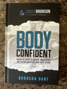 Book cover for "Body Confident: Unlock the secret to strength, independence, and lifelong badassery using the F2 Method"