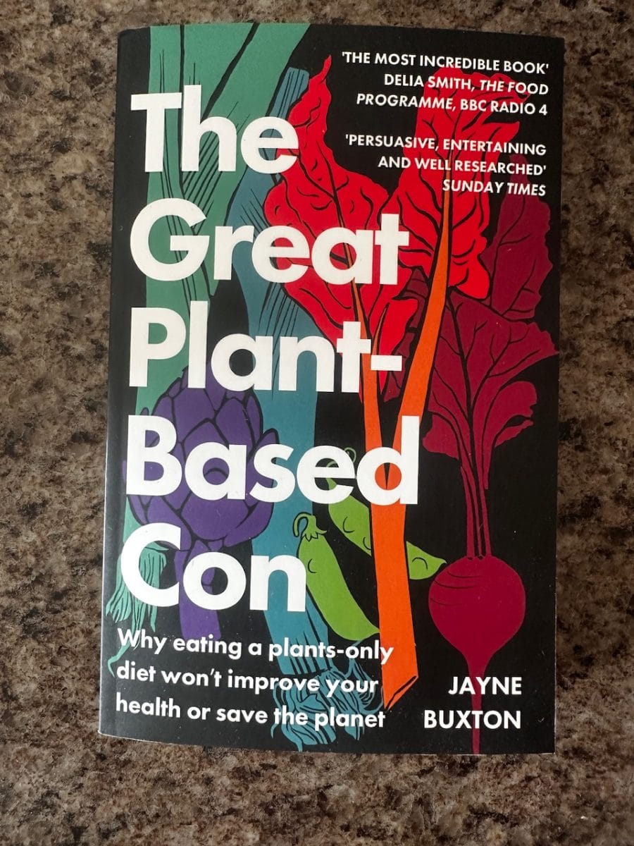 Book cover for The Great Plant-Based Con